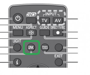 Panasonic Viera Link Button Fernbedienung