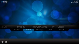 KODI - Musik und Programme