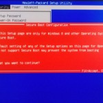 BIOS - Security - Security Boot Configuration - Red Alert